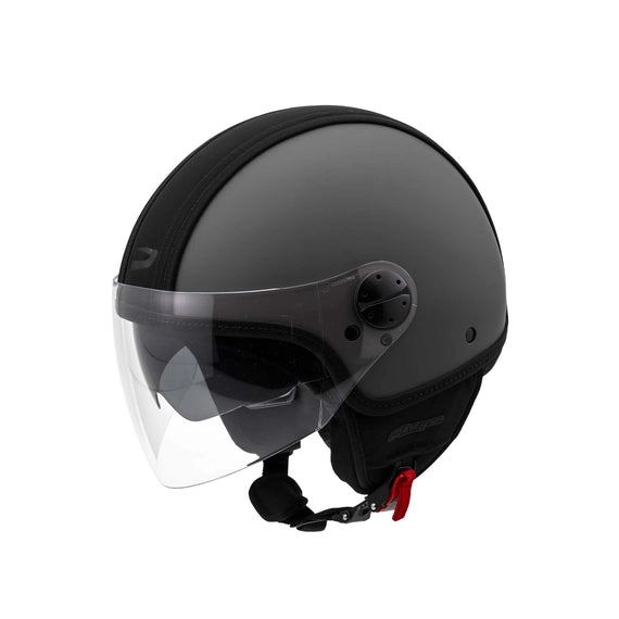 JET IN PELLE GRIGIO- MOTOCUBO