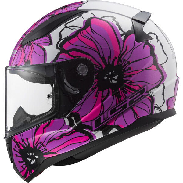 CASCO RAPID 2 POPPIES PINK- LS2