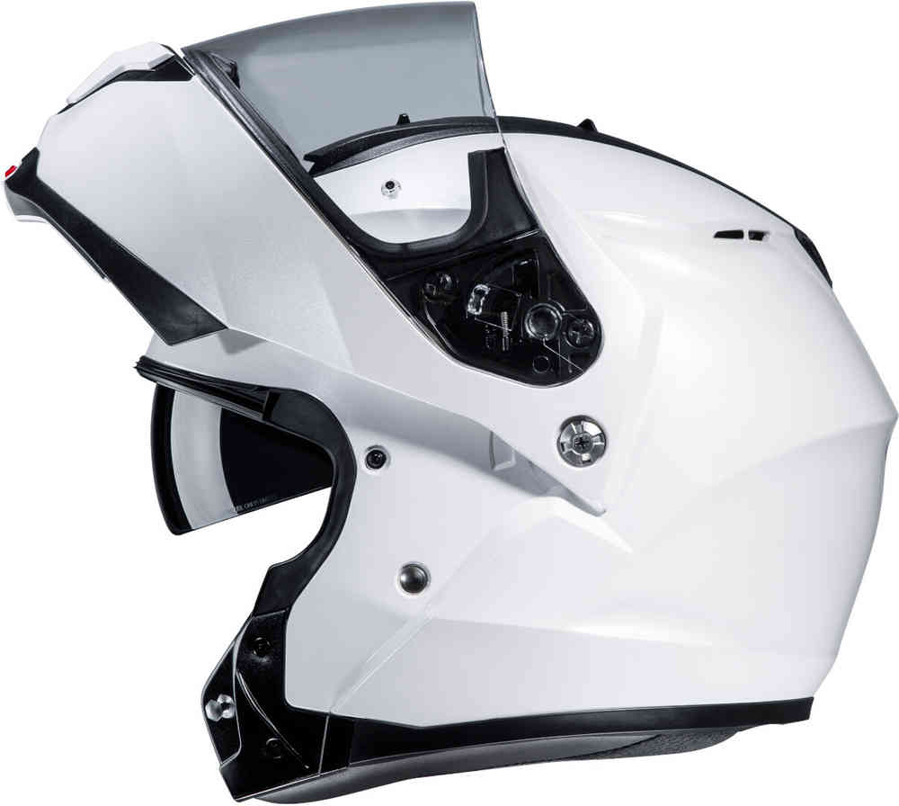 CASCO MODULARE C91N BLANC PERLE HJC