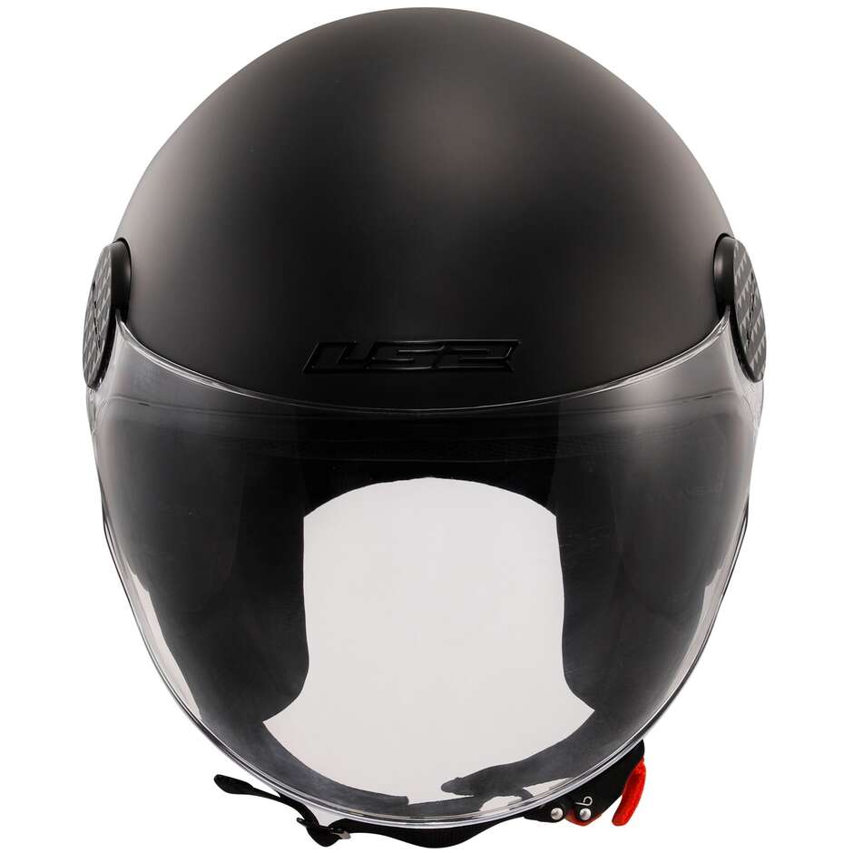CASCO JET SPHERE LUX 2 SOLID BLACK- LS2