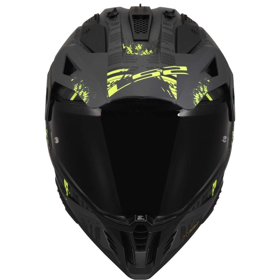 MX702 PIONEER 2 CRAY YELLOW-BLACK -- LS2