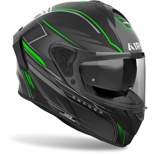 CASCO INTEGRALE SPARK 2 SHADOW VERDE- AIROH
