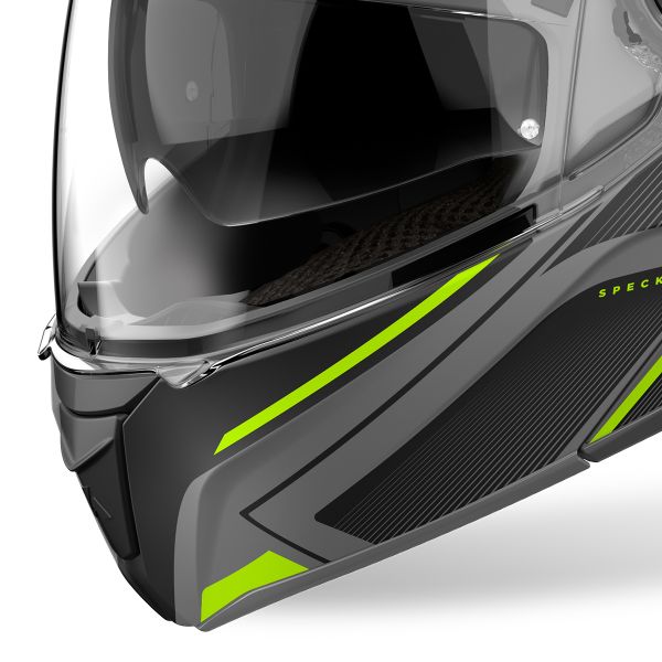 CASCO SPECKTRE LEAF YELLOW- AIROH