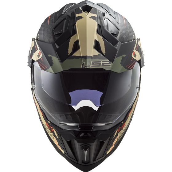 CASCO CARBONIO MX701 C EXPLORER EXTEND LS2