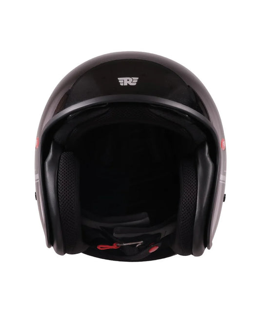JET DEMI AVIATOR BLACK-GREY - Royal Enfield