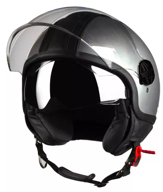 JET IN PELLE GRIGIO- MOTOCUBO