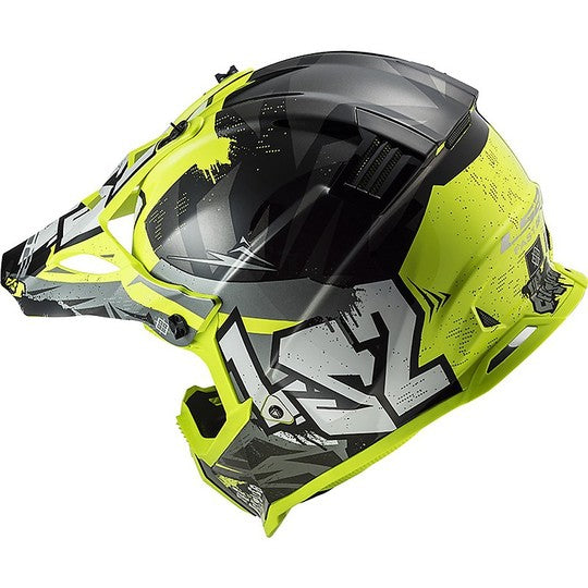 CASCO MX437 FAST EVO CRUSHER LS2