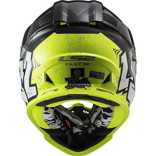 CASCO MX437 FAST EVO CRUSHER LS2