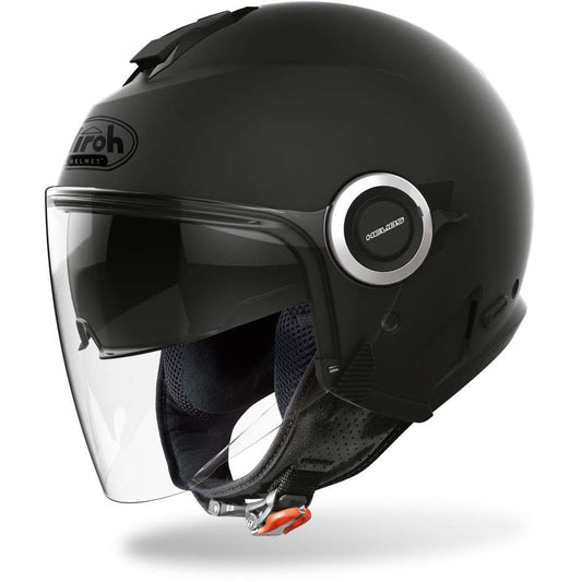 CASCO JET HELIOS NERO- AIROH