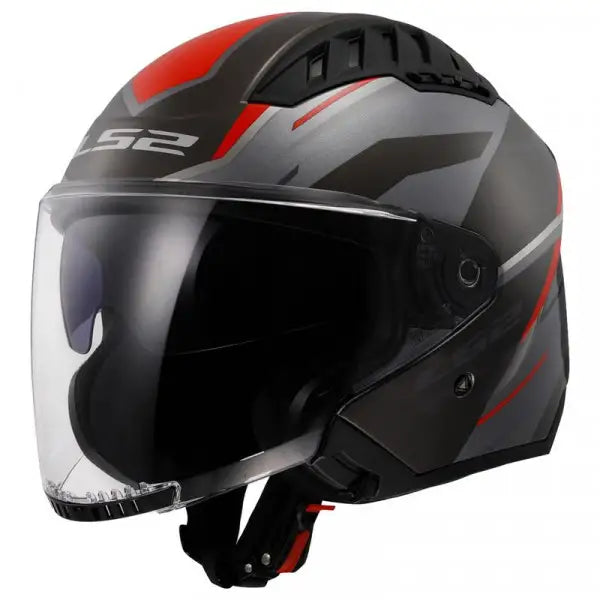 CASCO JET COPTER 2 - LS2 RED