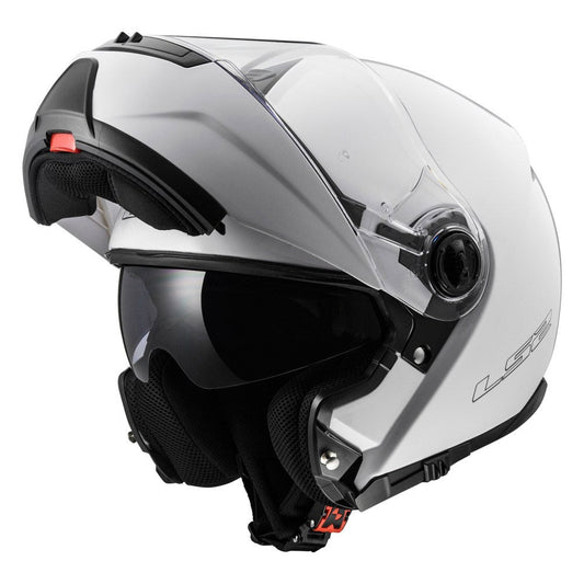 CASCO MODULARE STROBE 1 BIANCO- LS2