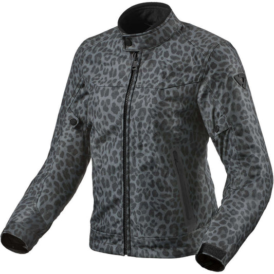 GIACCA SHADE H20 LEOPARD GREY LADY- REV'IT
