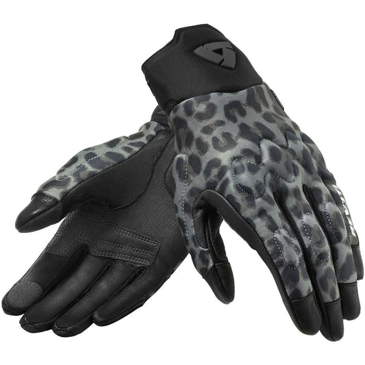 GUANTI SPECTRUM LEOPARD GREY DONNA - REV'IT
