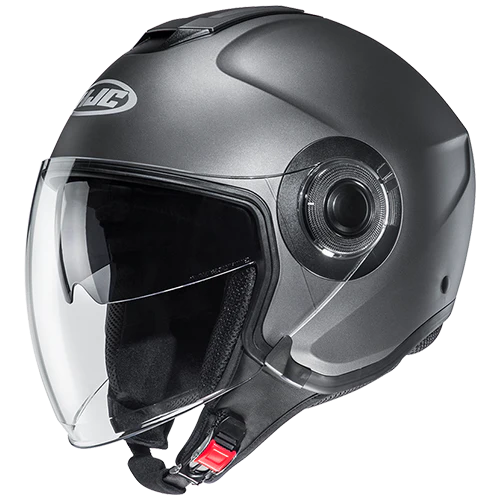 JET CASCO I40N- TITANIUM- HJC