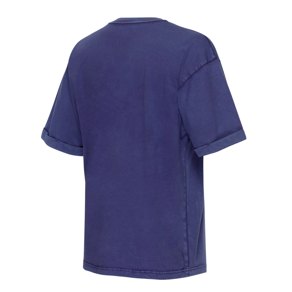 SFUMATA - T-SHIRT GIROCOLLO UOMO- ORIENTAL BLUE