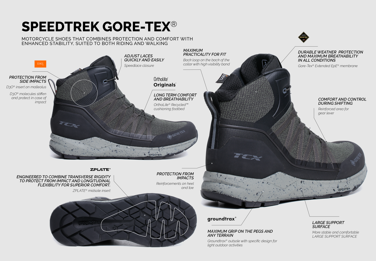 SCARPA SPEEDTREK GORE-TEK - TCX