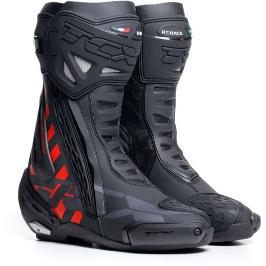 STIVALE RT-RACE - BLACK/RED TCX
